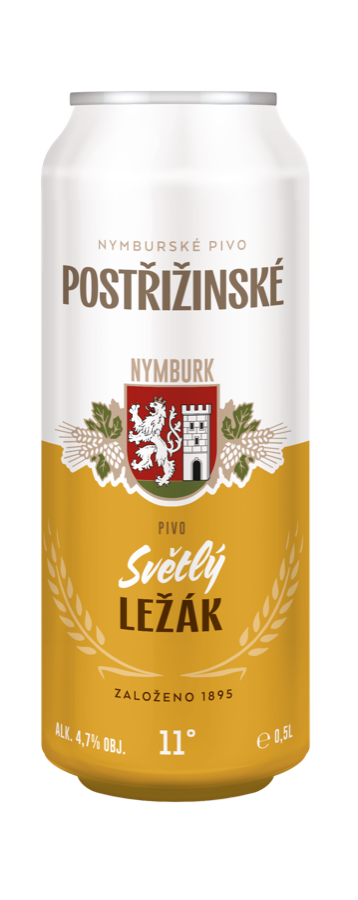 Postřižinský Světlý Ležák — Can