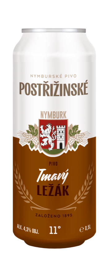 Postřižinský Tmavý Ležák — Can